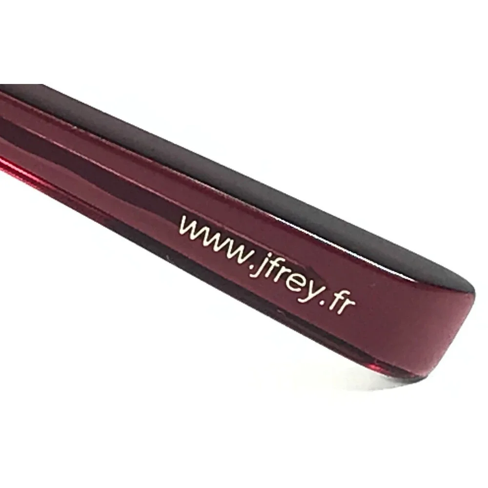 J.F. Rey Eyeglasses Frames JF2574 8085 Purple Pink Cat Eye Half Rim 54-17-136